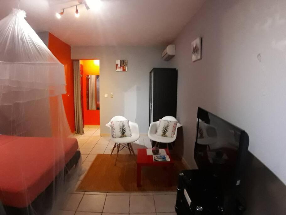 Hibiscus Apartment Les Abymes Bagian luar foto