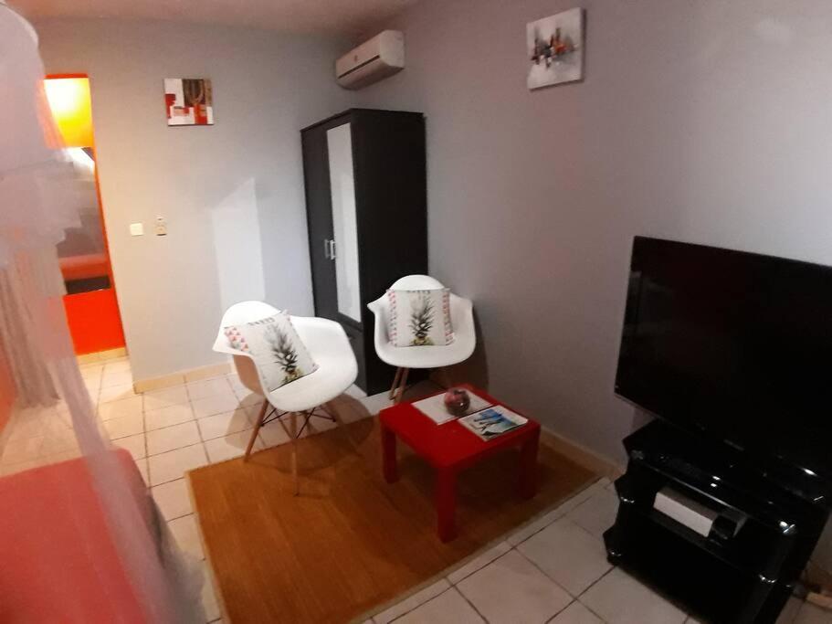 Hibiscus Apartment Les Abymes Bagian luar foto